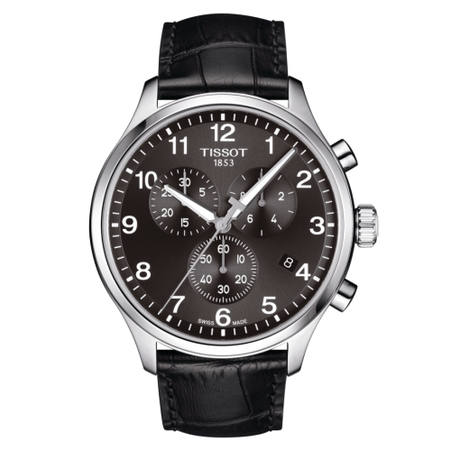 Tissot Chrono XL Classic Stainless Steel / Black / Strap